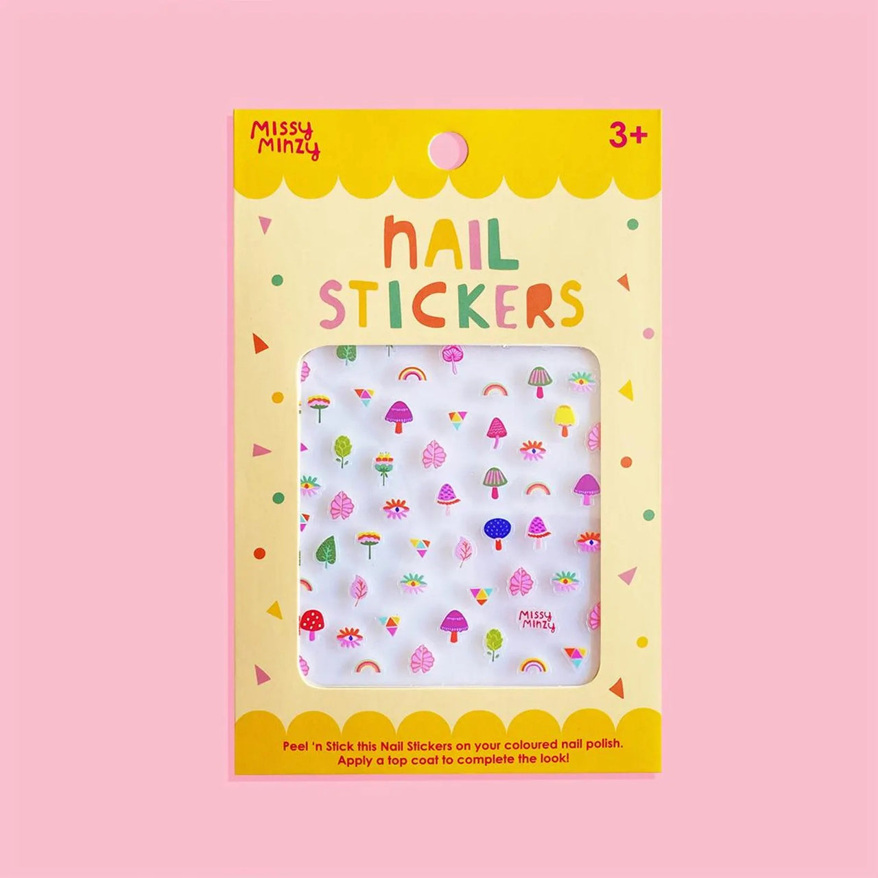 Wonderland Nail Stickers | Wearable Nail Art by Missy Minzy. Australian Art Prints, Gifts, Fashion and Homewares. Green Door Decor. www.greendoordecor.com.au