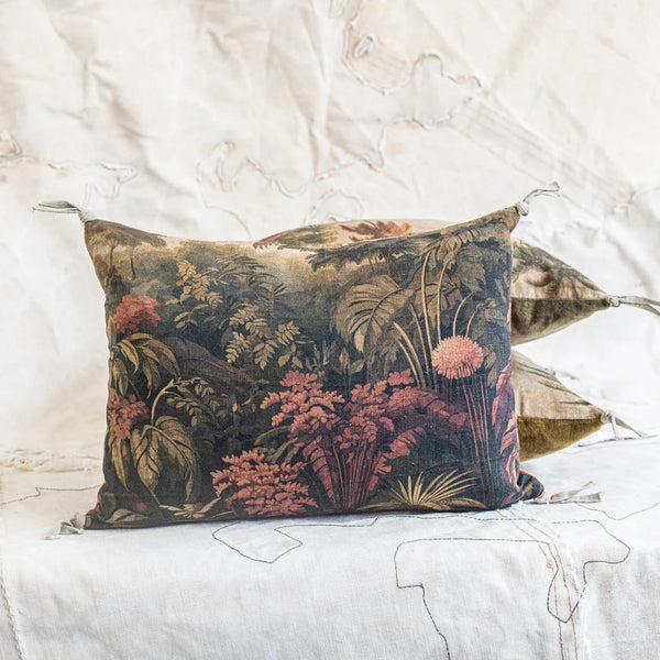 Namrana Cushions | Peach Rose by The Lost and Found Department. Australian Art Prints, Gifts, Fashion and Homewares. Green Door Decor. www.greendoordecor.com.au