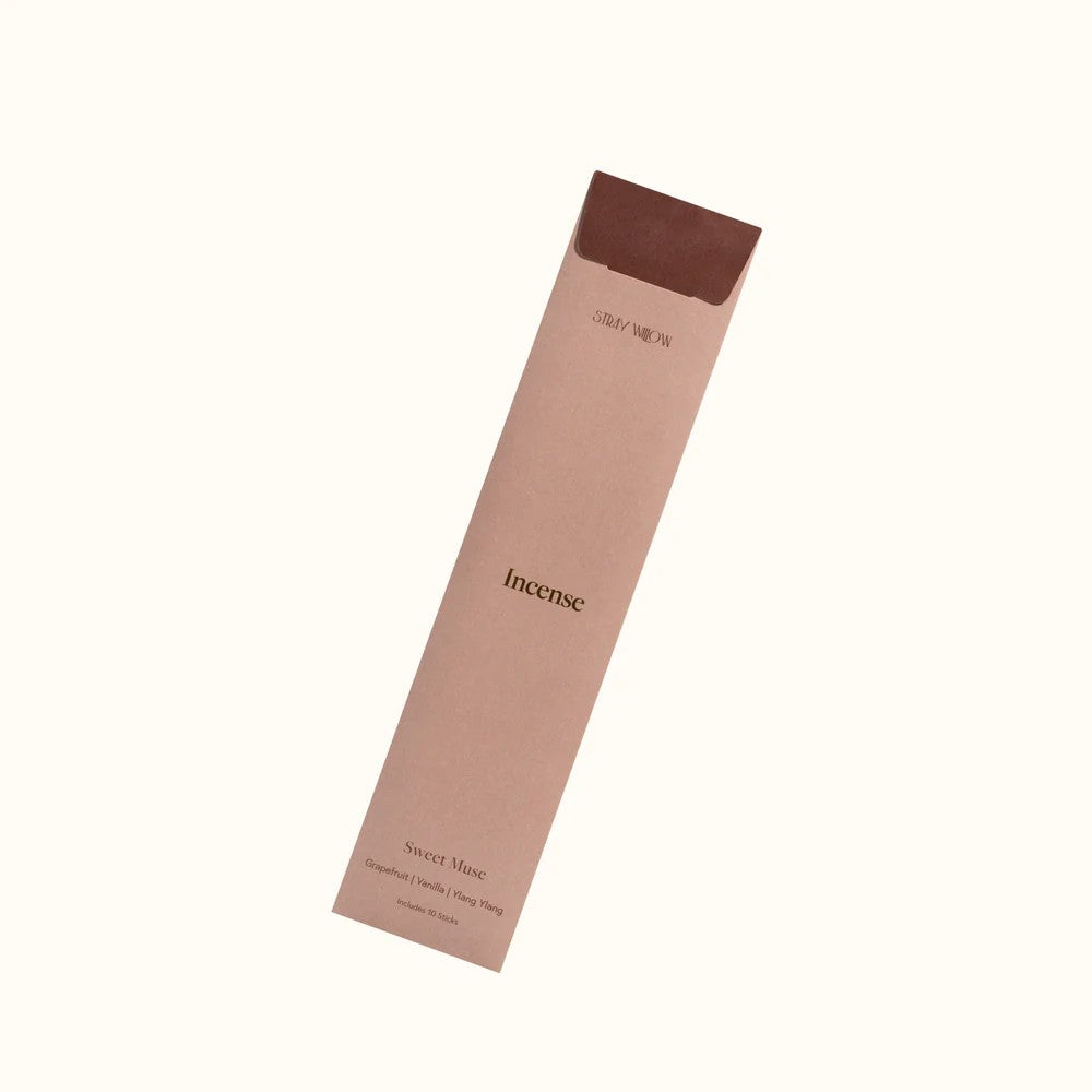 Natural Incense | Sweet Muse by Stray Willow. Australian Art Prints and Homewares. Green Door Decor. www.greendoordecor.com.au