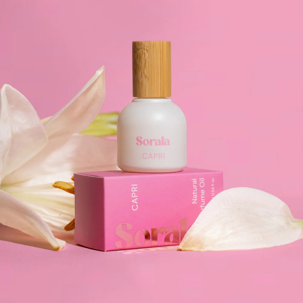 Natural Perfume Oil | Capri by Sorala. Australian Art Prints, Gifts, Fashion and Homewares. Green Door Decor. www.greendoordecor.com.au