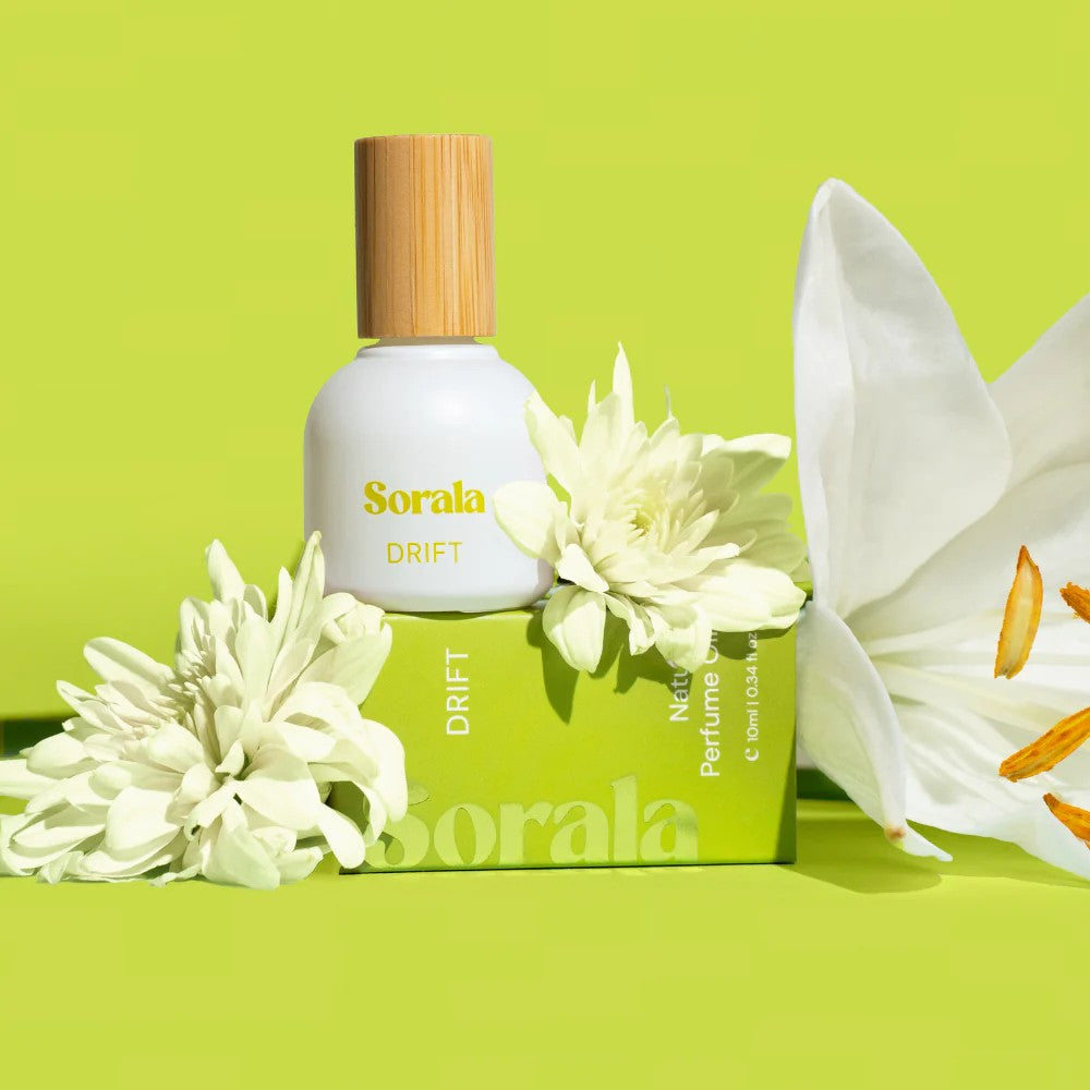 Natural Perfume Oil | Drift by Sorala. Australian Art Prints, Gifts, Fashion and Homewares. Green Door Decor. www.greendoordecor.com.au
