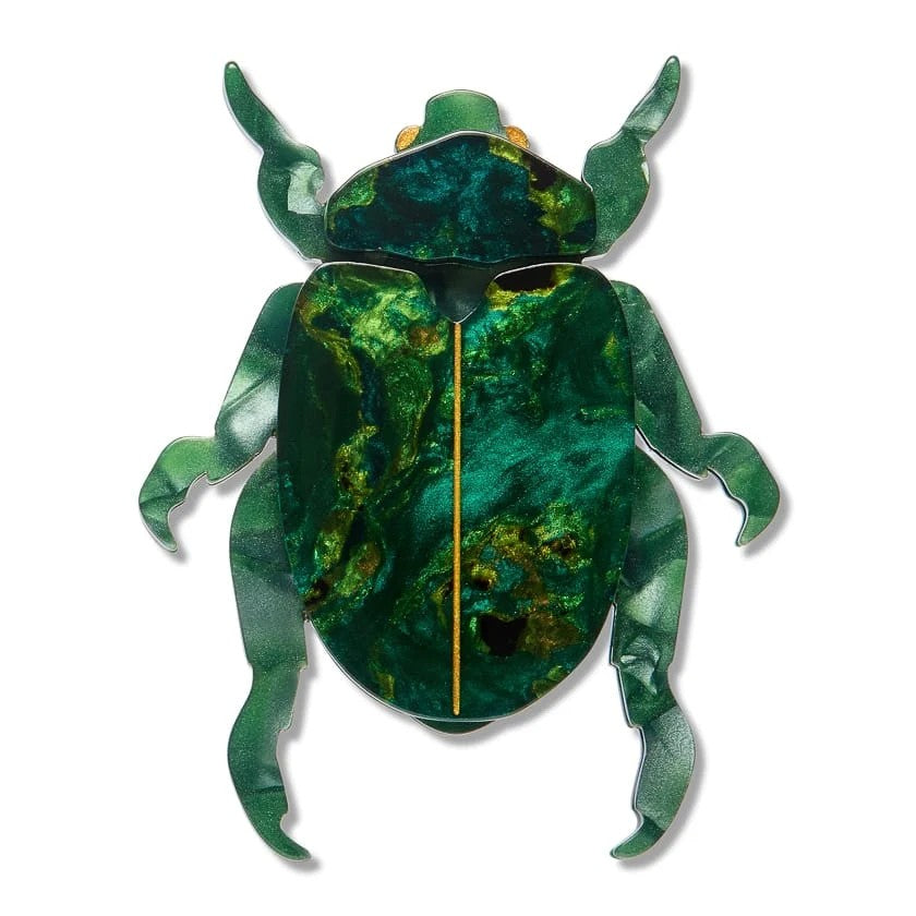 Nature's Noel Brooch | Erstwilder. Australian Art Prints, Gifts, Fashion and Homewares. Green Door Decor. www.greendoordecor.com.au