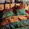 'Nicolette' Linen Fitted Queen Sheet | Marigold by Sage and Clare. Australian Art Prints, Gifts, Fashion and Homewares. Green Door Decor. www.greendoordecor.com.au