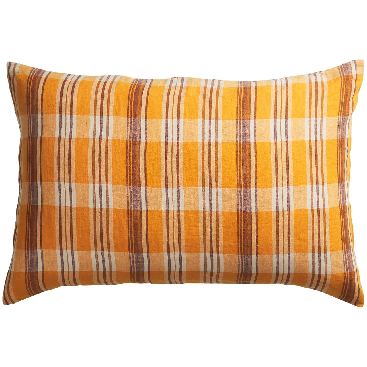'Nicolette' Linen Standard Pillowcase Set | Marigold by Sage and Clare. Australian Art Prints, Gifts, Fashion and Homewares. Green Door Decor. www.greendoordecor.com.au