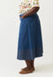 Nina Skirt | Dark Wash by Nancybird. Australian Art Prints, Fashion and Homewares. Green Door Decor. www.greendoordecor.com.au
