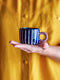 Bloomingville | Nini Cup - Blue Stripe by French Bazaar. Australian Art Prints and Homewares. Green Door Decor. www.greendoordecor.com.au