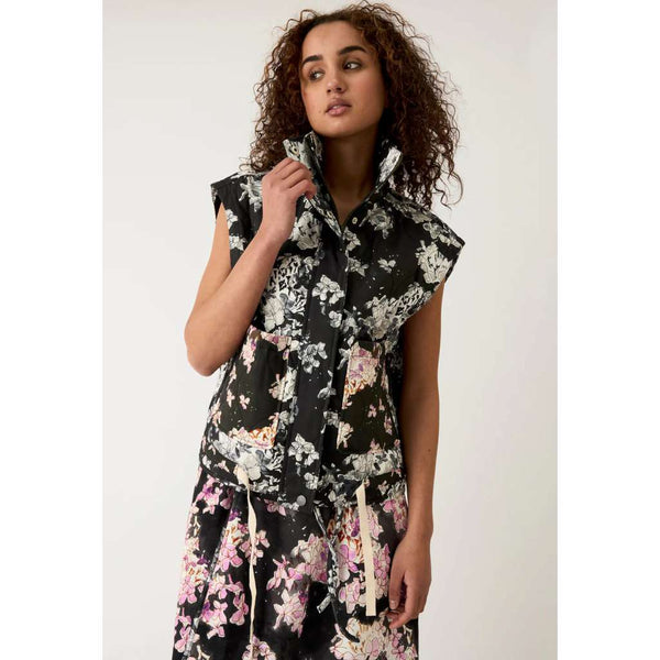 Noa Vest | Hydrangea Splice by Nancybird. Australian Art Prints, Gifts, Fashion and Homewares. Green Door Decor. www.greendoordecor.com.au