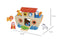 Noah's Ark Playset by Eleganter Australia. Australian Art Prints and Homewares. Green Door Decor. www.greendoordecor.com.au