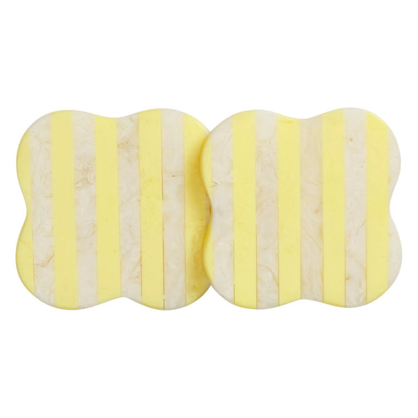 'Noellyn' Resin Coasters (Set of 2) | Aspen Gold by Sage and Clare. Australian Art Prints, Gifts, Fashion and Homewares. Green Door Decor. www.greendoordecor.com.au