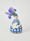 Nonna Blue Check Vase by Jones & Co. Australian Art Prints and Homewares. Green Door Decor. www.greendoordecor.com.au