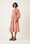 Nora Shirred Dress | Pink Check by Nancybird. Australian Art Prints and Homewares. Green Door Decor. www.greendoordecor.com.au