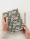 Notepad Jotter | Ashbourne Garden by Bespoke Letterpress. Australian Art Prints, Gifts, Fashion and Homewares. Green Door Decor. www.greendoordecor.com.au