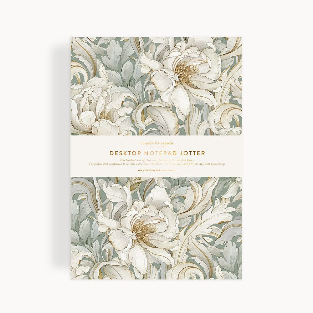 Notepad Jotter | Belvedere by Bespoke Letterpress. Australian Art Prints, Gifts, Fashion and Homewares. Green Door Decor. www.greendoordecor.com.au