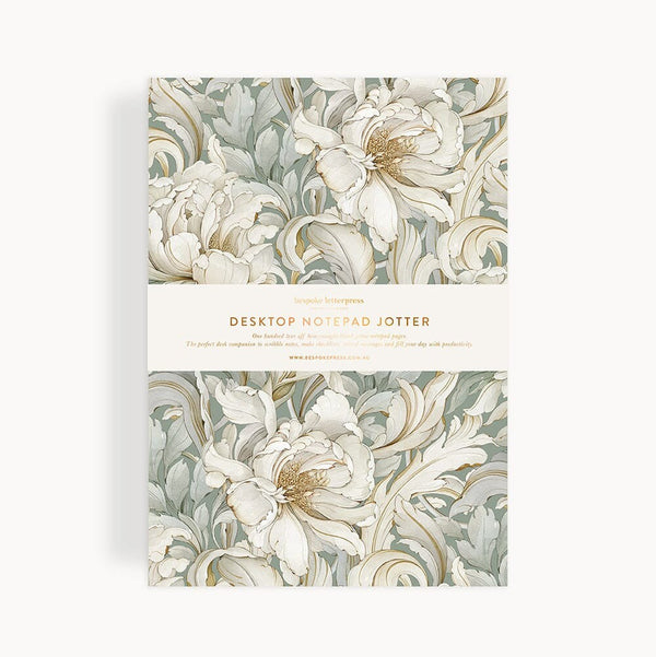 Notepad Jotter | Belvedere by Bespoke Letterpress. Australian Art Prints, Gifts, Fashion and Homewares. Green Door Decor. www.greendoordecor.com.au