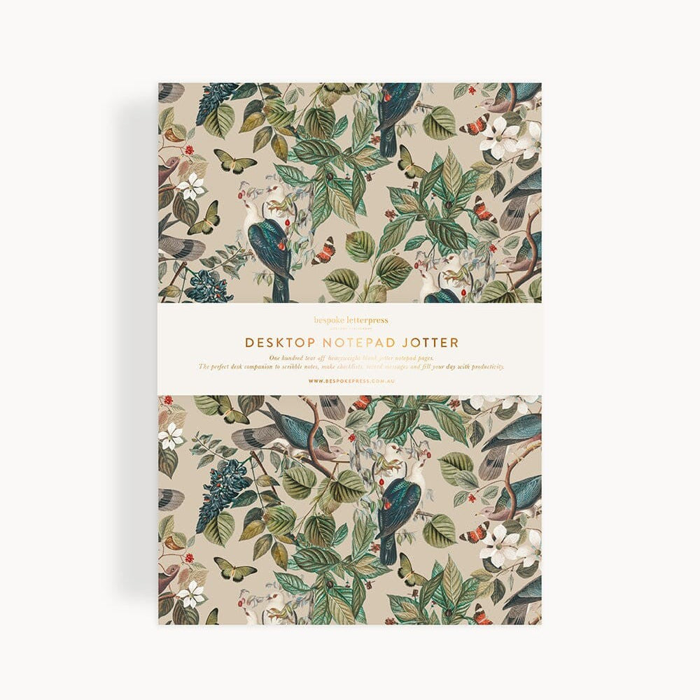 Notepad Jotter | Botanical Grove by Bespoke Letterpress. Australian Art Prints and Homewares. Green Door Decor. www.greendoordecor.com.au