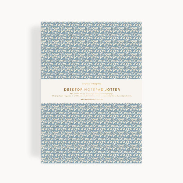 Notepad Mini Jotter | Frost Bramble by Bespoke Letterpress. Australian Art Prints and Homewares. Green Door Decor. www.greendoordecor.com.au