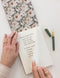 Notepad Jotter | Heritage Roses by Bespoke Letterpress. Australian Art Prints, Gifts, Fashion and Homewares. Green Door Decor. www.greendoordecor.com.au