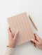 Notepad Jotter | Primrose Gingham by Bespoke Letterpress. Australian Art Prints, Gifts, Fashion and Homewares. Green Door Decor. www.greendoordecor.com.au