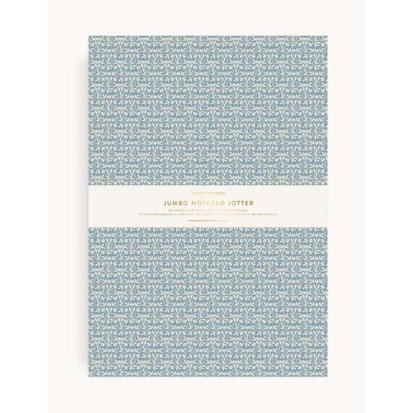 Notepad Jumbo Jotter | Frost Bramble by Bespoke Letterpress. Australian Art Prints and Homewares. Green Door Decor. www.greendoordecor.com.au