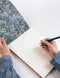 Notepad Jumbo Jotter | Indigo Haven by Bespoke Letterpress. Australian Art Prints and Homewares. Green Door Decor. www.greendoordecor.com.au