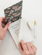 Notepad Mini Jotter | Ashbourne Garden by Bespoke Letterpress. Australian Art Prints, Gifts, Fashion and Homewares. Green Door Decor. www.greendoordecor.com.au