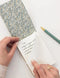 Notepad Mini Jotter | Golden Wattle by Bespoke Letterpress. Australian Art Prints, Gifts, Fashion and Homewares. Green Door Decor. www.greendoordecor.com.au
