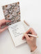 Notepad Mini Jotter | Heritage Roses by Bespoke Letterpress. Australian Art Prints, Gifts, Fashion and Homewares. Green Door Decor. www.greendoordecor.com.au