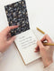 Notepad Mini Jotter | Somerset Estate by Bespoke Letterpress. Australian Art Prints, Gifts, Fashion and Homewares. Green Door Decor. www.greendoordecor.com.au