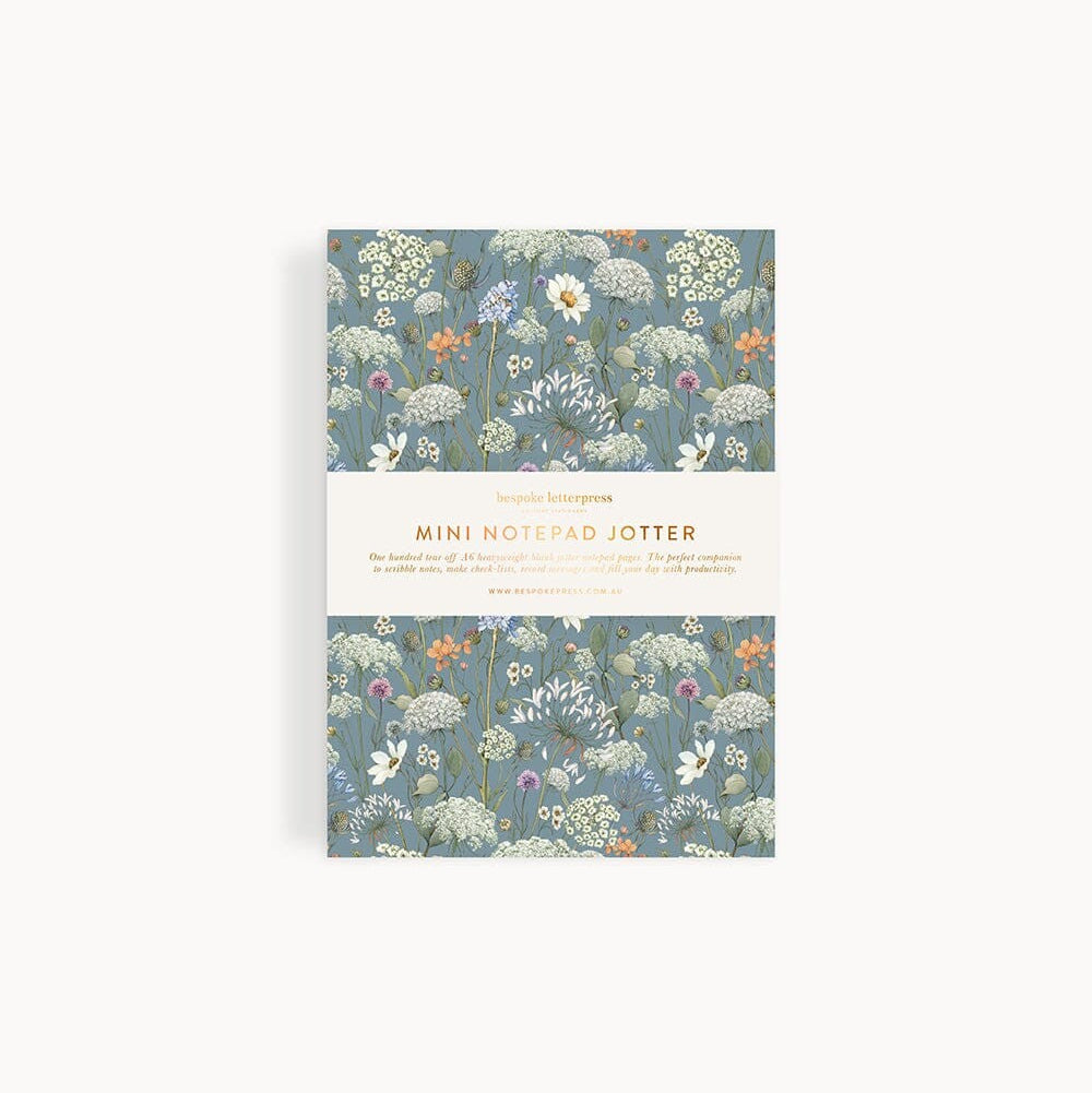 Notepad Mini Jotter | Willowmere by Bespoke Letterpress. Australian Art Prints, Gifts, Fashion and Homewares. Green Door Decor. www.greendoordecor.com.au