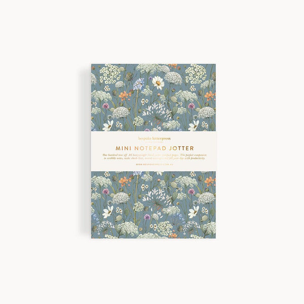 Notepad Mini Jotter | Willowmere by Bespoke Letterpress. Australian Art Prints, Gifts, Fashion and Homewares. Green Door Decor. www.greendoordecor.com.au