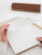 Notes and Memos Ringbound Notepad by Bespoke Letterpress. Australian Art Prints, Gifts, Fashion and Homewares. Green Door Decor. www.greendoordecor.com.au