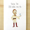 You're The Obi Wan For Me | Greeting Card by Well Drawn. Australian Art Prints and Homewares. Green Door Decor. www.greendoordecor.com.au