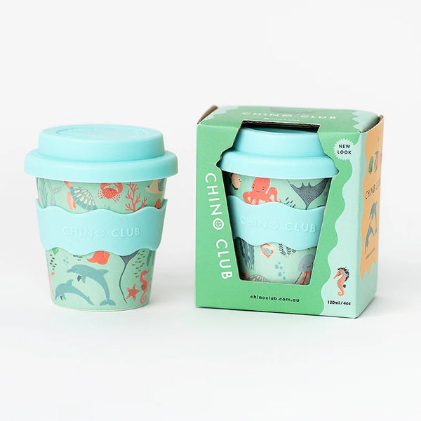 Baby Chino Cup (4oz) | Ocean by Chino Club. Australian Art Prints and Homewares. Green Door Decor. www.greendoordecor.com.au