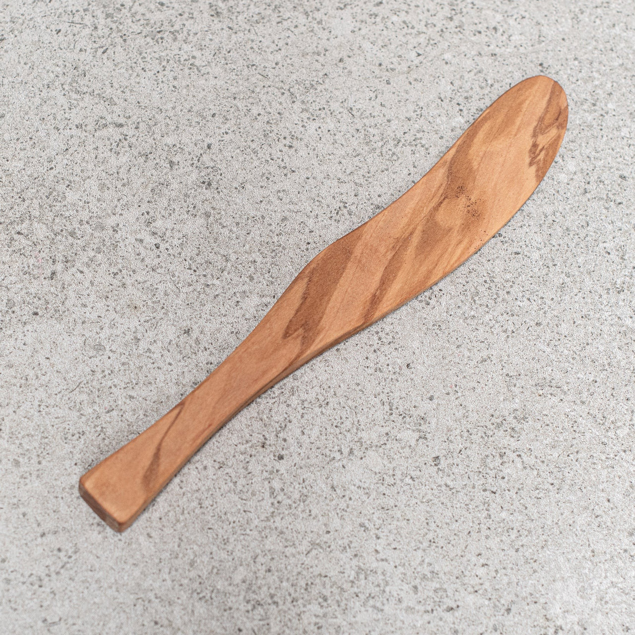 Olive Wood Butter Knife by Heaven in Earth. Australian Art Prints, Fashion and Homewares. Green Door Decor. www.greendoordecor.com.au