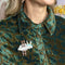 On To The Next Land! Brooch | Erstwilder x Fleur Harris x Enid Blyton 'The Magic Faraway Tree'. Australian Art Prints, Gifts, Fashion and Homewares. Green Door Decor. www.greendoordecor.com.au