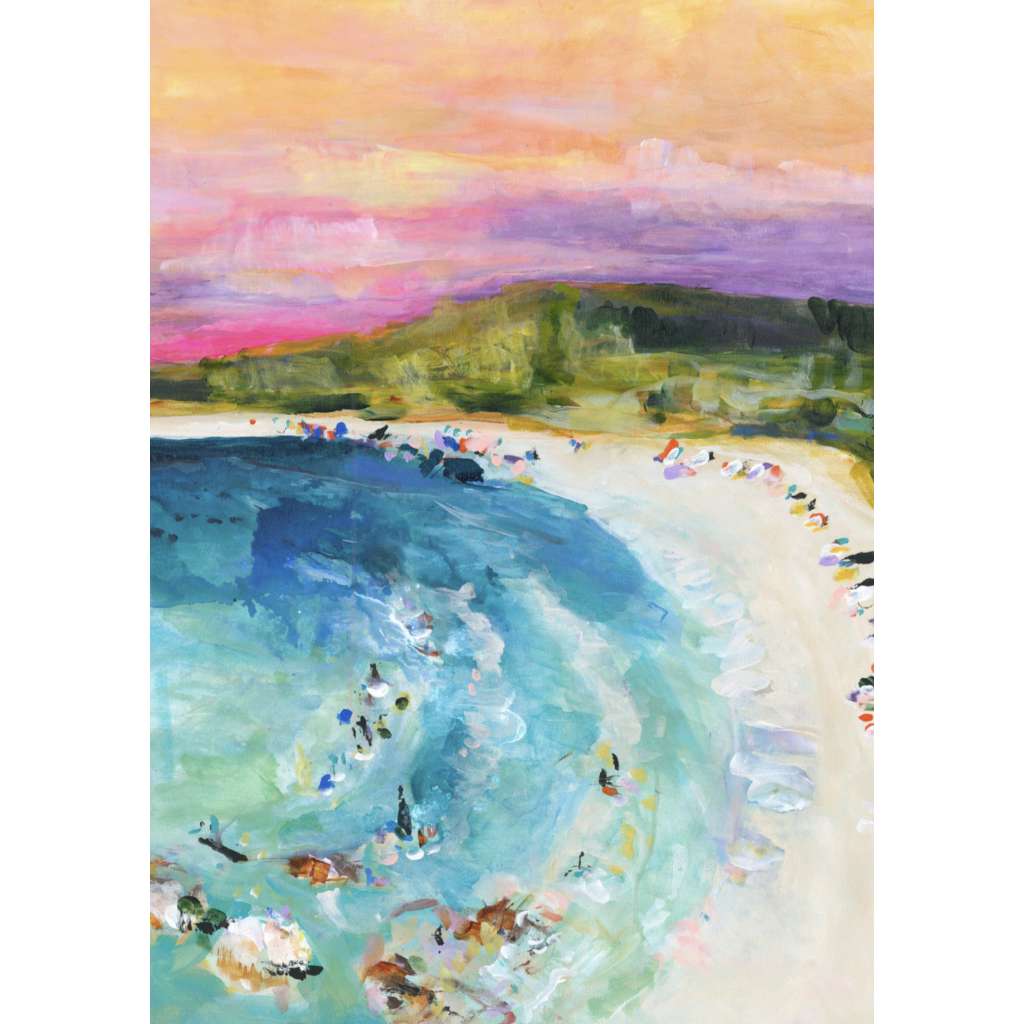 'One Short Day (Robe)' Art Print by Grotti Lotti. Australian Art Prints and Homewares. Green Door Decor. www.greendoordecor.com.au