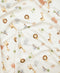 Organic Cotton Cot Sheet | Zoo by Lummi in Colour. Australian Art Prints, Gifts, Fashion and Homewares. Green Door Decor. www.greendoordecor.com.au