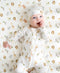 Organic Cotton Zip Growsuit | Zoo by Lummi in Colour. Australian Art Prints, Gifts, Fashion and Homewares. Green Door Decor. www.greendoordecor.com.au
