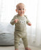 Organic Cotton Long Sleeve Bodysuit | Chenille Koala Bear by Lummi in Colour. Australian Art Prints, Gifts, Fashion and Homewares. Green Door Decor. www.greendoordecor.com.au