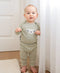 Organic Cotton Long Sleeve Bodysuit | Chenille Koala Bear by Lummi in Colour. Australian Art Prints, Gifts, Fashion and Homewares. Green Door Decor. www.greendoordecor.com.au