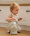 Organic Cotton Muslin Overall Romper | Daisy Green by Lummi in Colour. Australian Art Prints, Gifts, Fashion and Homewares. Green Door Decor. www.greendoordecor.com.au