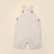 Organic Cotton Muslin Overall Romper | Oat by Lummi in Colour. Australian Art Prints, Gifts, Fashion and Homewares. Green Door Decor. www.greendoordecor.com.au