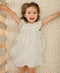 Organic Cotton Muslin Ruffle Dress | Daisy Green by Lummi in Colour. Australian Art Prints, Gifts, Fashion and Homewares. Green Door Decor. www.greendoordecor.com.au