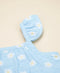 Organic Cotton Muslin Tiered Dress | Daisy Blue by Lummi in Colour. Australian Art Prints, Gifts, Fashion and Homewares. Green Door Decor. www.greendoordecor.com.au