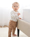 Organic Cotton Track Pants | Brown by Lummi in Colour. Australian Art Prints, Gifts, Fashion and Homewares. Green Door Decor. www.greendoordecor.com.au
