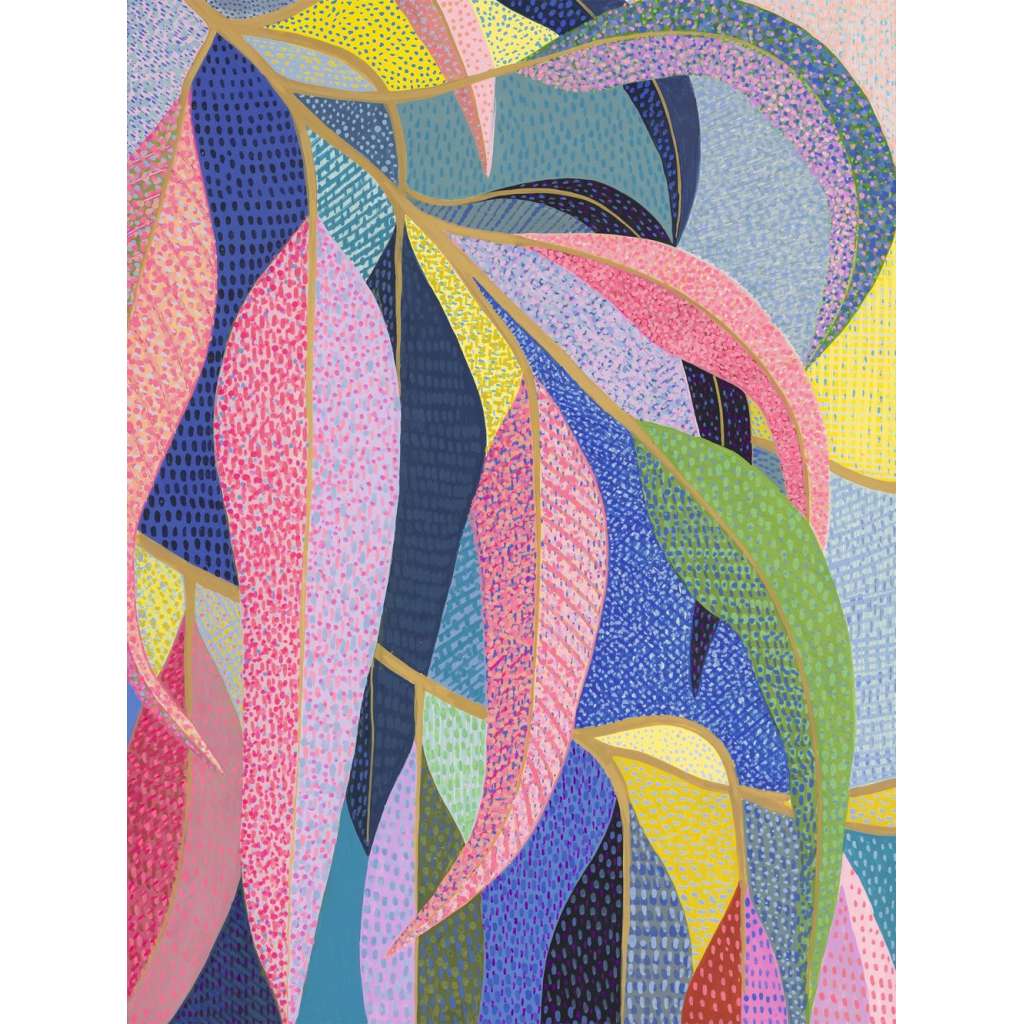 Original Gouache Painting | Glimpses of Sunshine by Claire Ishino. Australian Art Prints and Homewares. Green Door Decor. www.greendoordecor.com.au