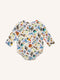 Outer Space | Drift Bodysuit - Cloud White by Fleur Harris. Australian Art Prints, Gifts, Fashion and Homewares. Green Door Decor. www.greendoordecor.com.au