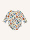 Outer Space | Drift Bodysuit - Cloud White by Fleur Harris. Australian Art Prints, Gifts, Fashion and Homewares. Green Door Decor. www.greendoordecor.com.au