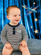 Out of This World | Pilot Bodysuit - Navy by Fleur Harris. Australian Art Prints, Gifts, Fashion and Homewares. Green Door Decor. www.greendoordecor.com.au