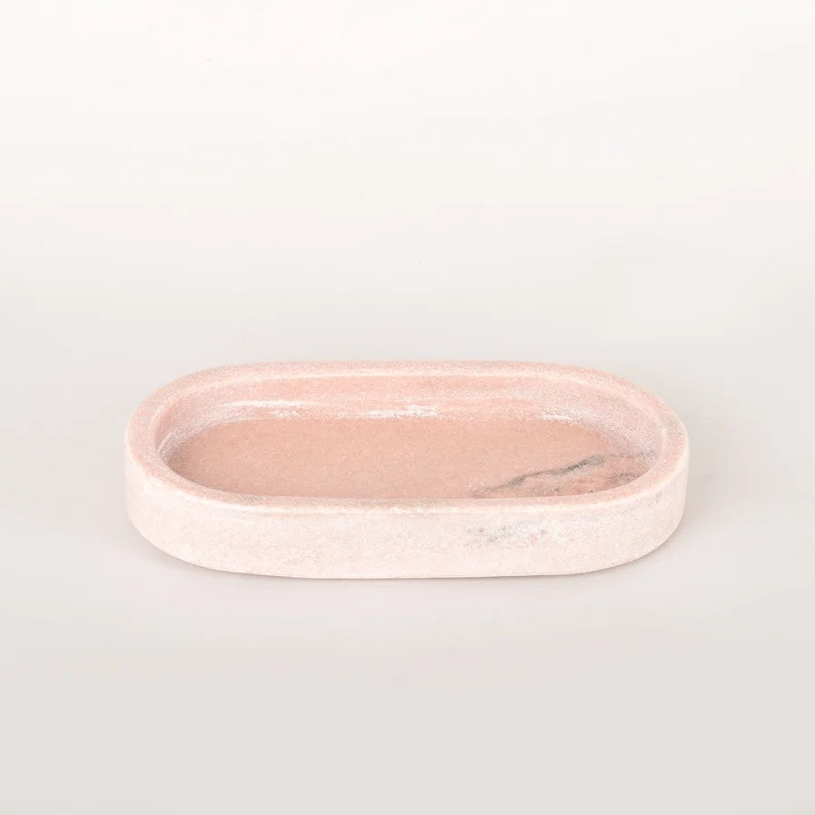 Oval Marble Tray | Pink by New Direction Imports. Australian Art Prints, Gifts, Fashion and Homewares. Green Door Decor. www.greendoordecor.com.au